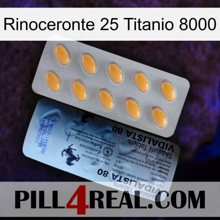 Rhino 25 Titanium 8000 44